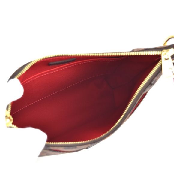 Louis Vuitton Damier South Bank Brown Leather Diagonal Shoulder Bag - Picture 8 of 11